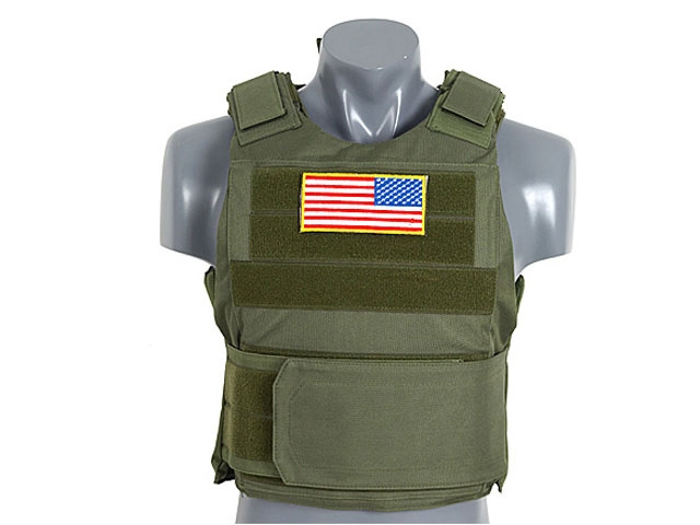 Delta Olive Body Armour Kit